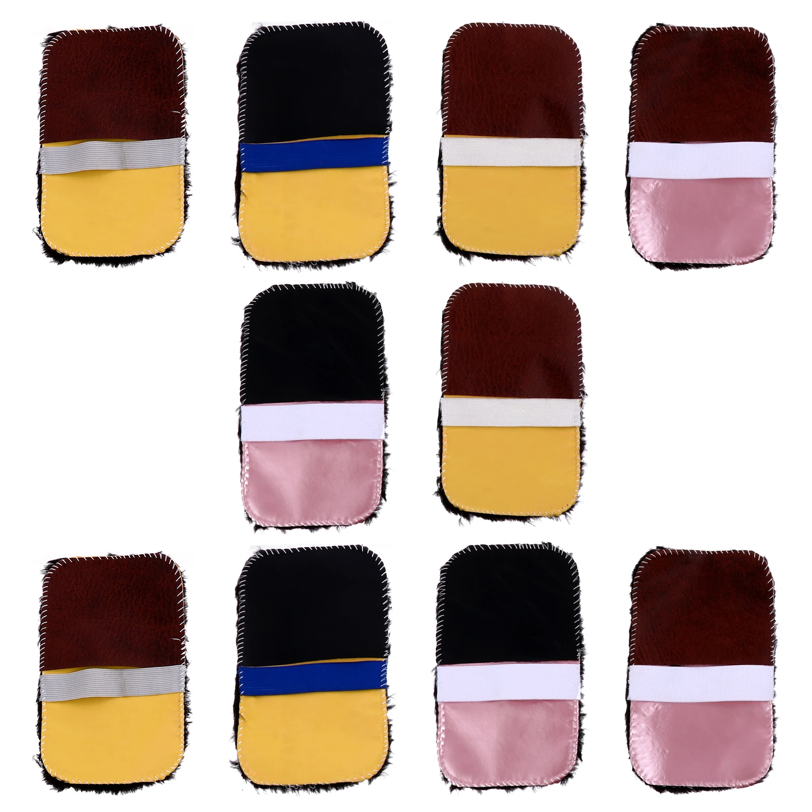 

10 Pcs Shoe Brushes for Polishing Polished Gloves Shoes Cleaner