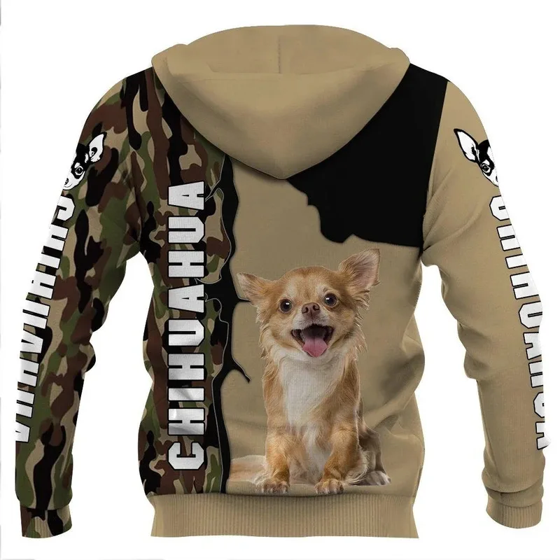 1 Piece Custom Your Picture Chihuahua/Husky/Great Dane/Beagle Dog 3D Printed Hoodies Women For Men Pullovers Street Tracksuit Lo