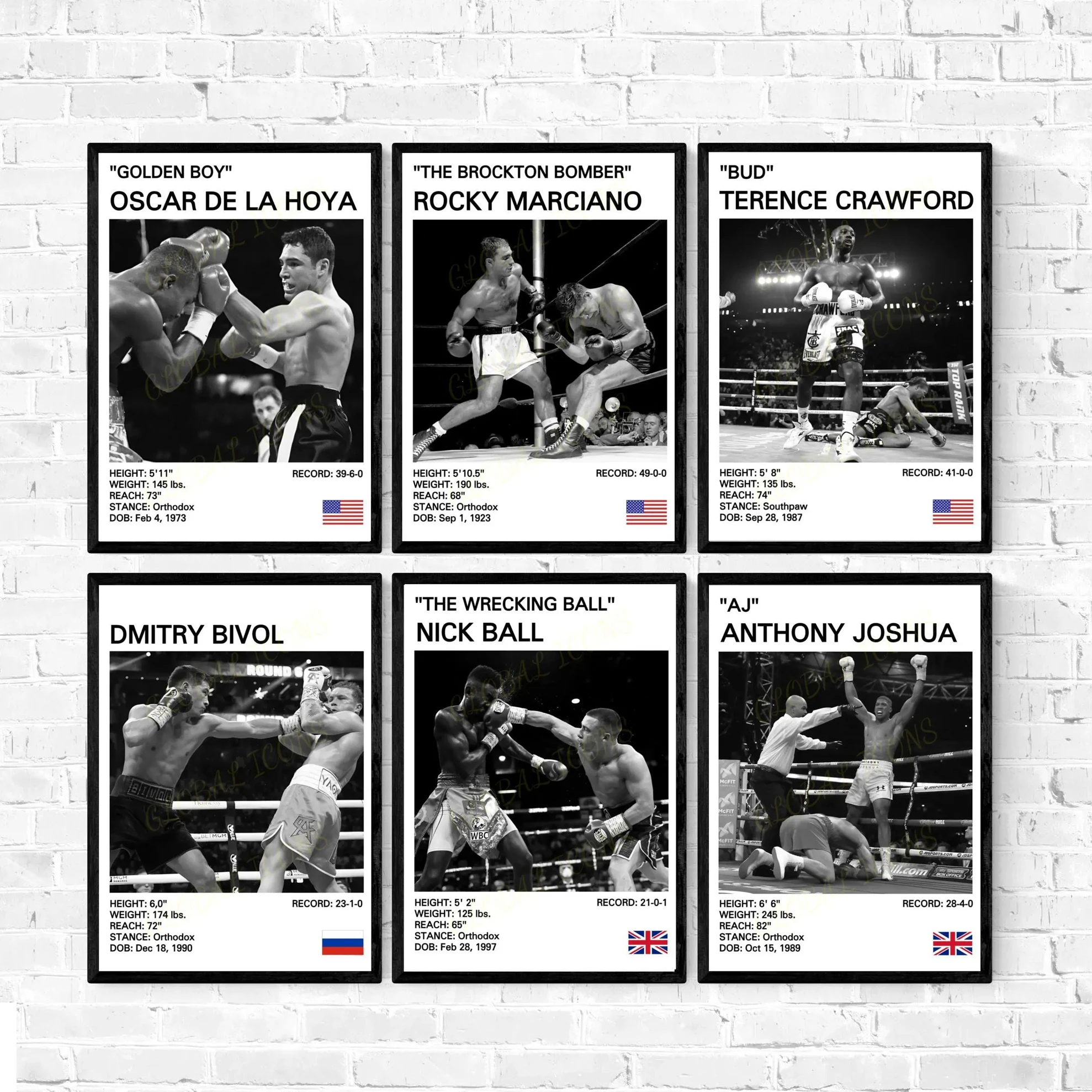 

MMA Wall Art Canvas Print MMA Fighting Poster Modern Home Decor Vintage MMA Sports-Themed Wall Art for Bedroom & Living Room