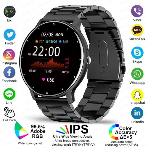 2025 nuevo reloj inteligente deportivo para hombres pulsera deportiva IP68 impermeable asistente de voz Bluetooth llamada reloj inteligente para Android IOS