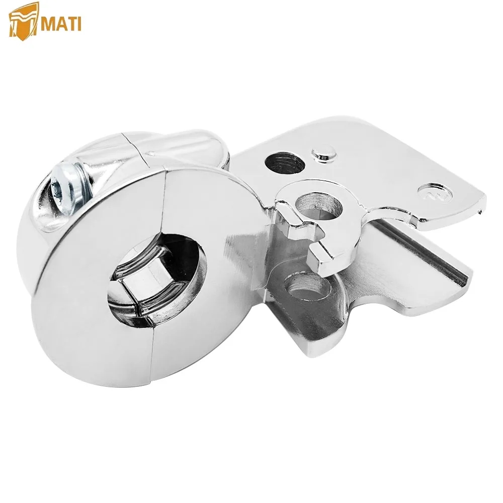 M MATI Clutch Lever Perch Mount Bracket Chrome for Harley Davidson Sportster 883 1200 Softail Dyna