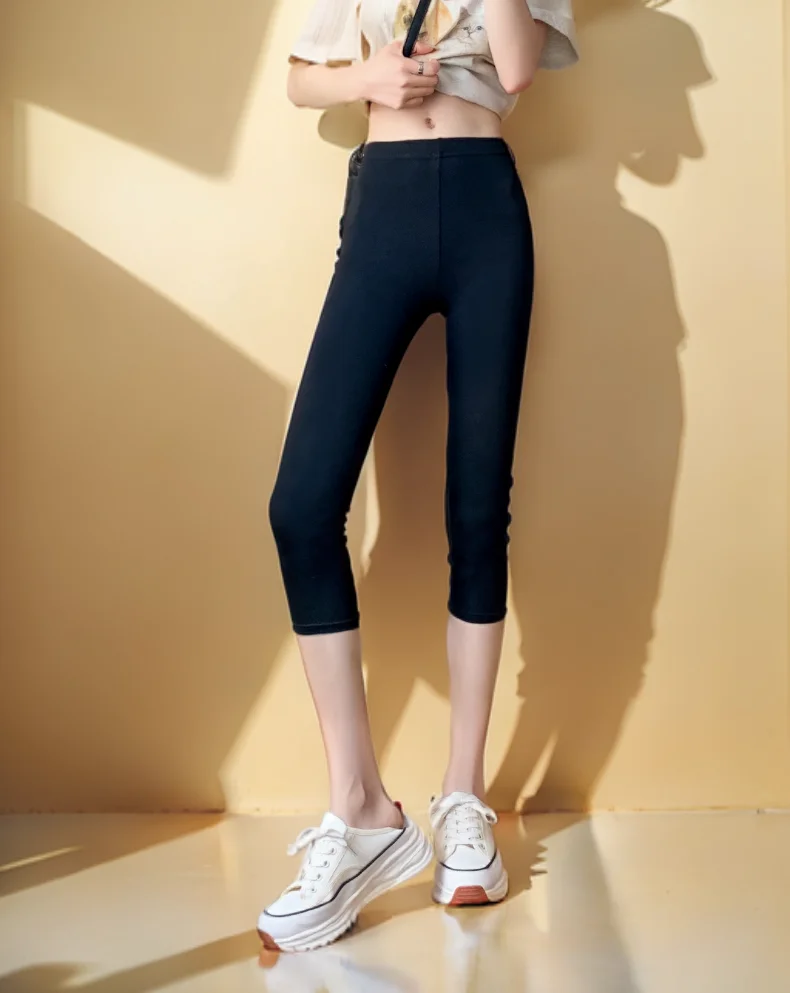 

Зимние леггинсы женские тон облегающие Ins готические впитывающие пот облегающие черные синие модные вентилируемые модели практичные сексуальные