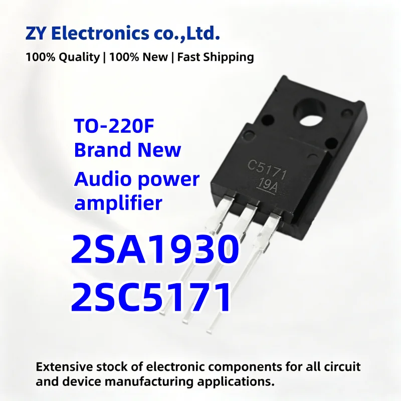 NEW 10Pcs-10pair 2SA1930 2SC5171 A1930 C5171 TO-220 Audio power amplifier Transistor