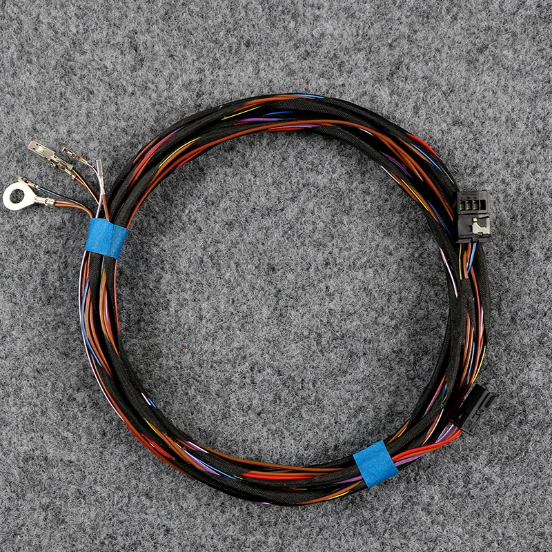 Automatic Anti Glare Indoor Mirror Wire Harness For VW Golf 7 MK7 Headlight Sensor Rain Sensor Wiring Cable