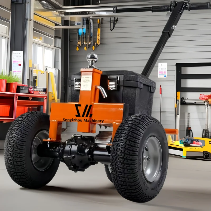 Electric Self-Propelled Trailer Dolly Handy Metal 5000 LBS Max Towing 5500 LBS Max Boat 1100 LBS Max Tongue Weight New Platform