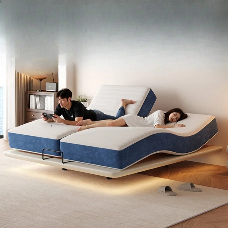 

Smart mattress vibration couple electric massage small apartment multi-functional double does not disturb each other zero