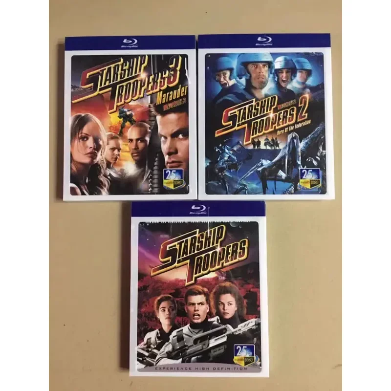 BD Blu-ray American action sci-fi thriller movie Star Trek 1-3 high definition 1080p 3 disc case