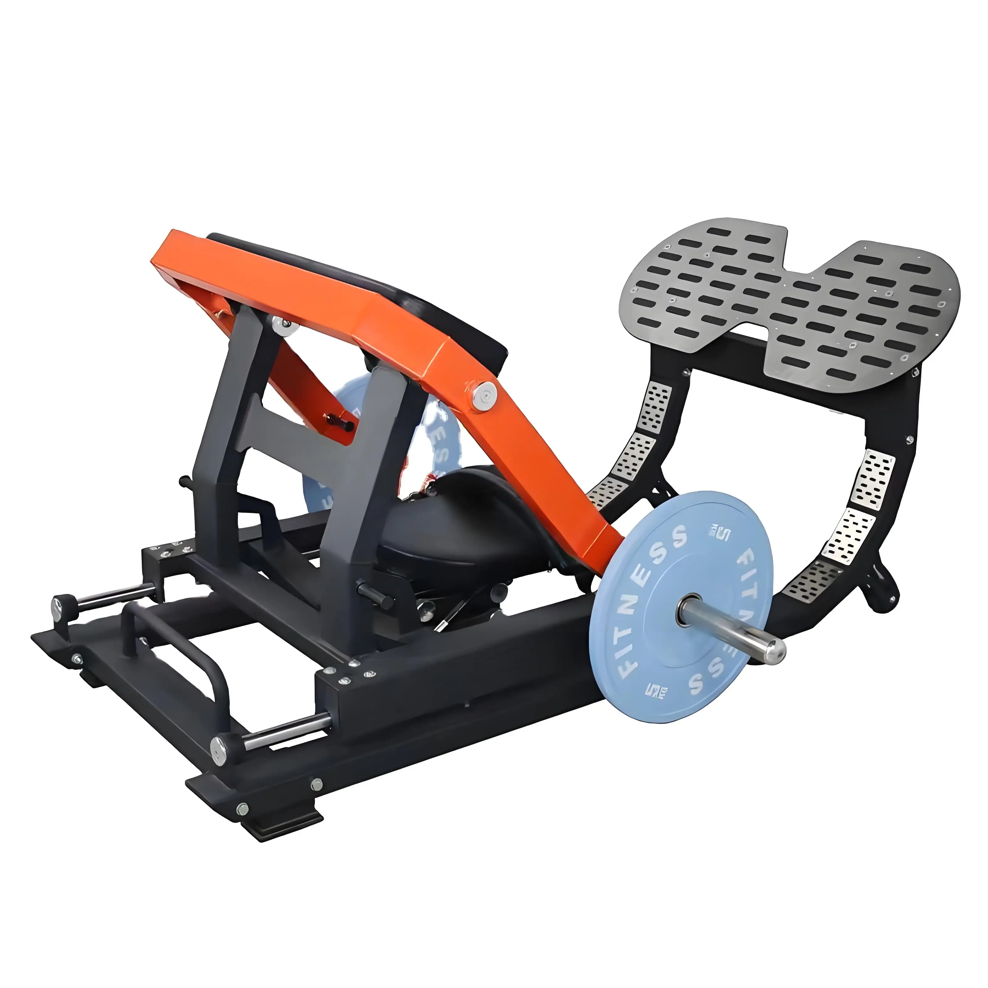 Adjustable Steel Plate Loaded Hip Thrust Machine Leg Press Bench Press Trainer Multi Hip Glute Drive Bridge Commercial Home Use