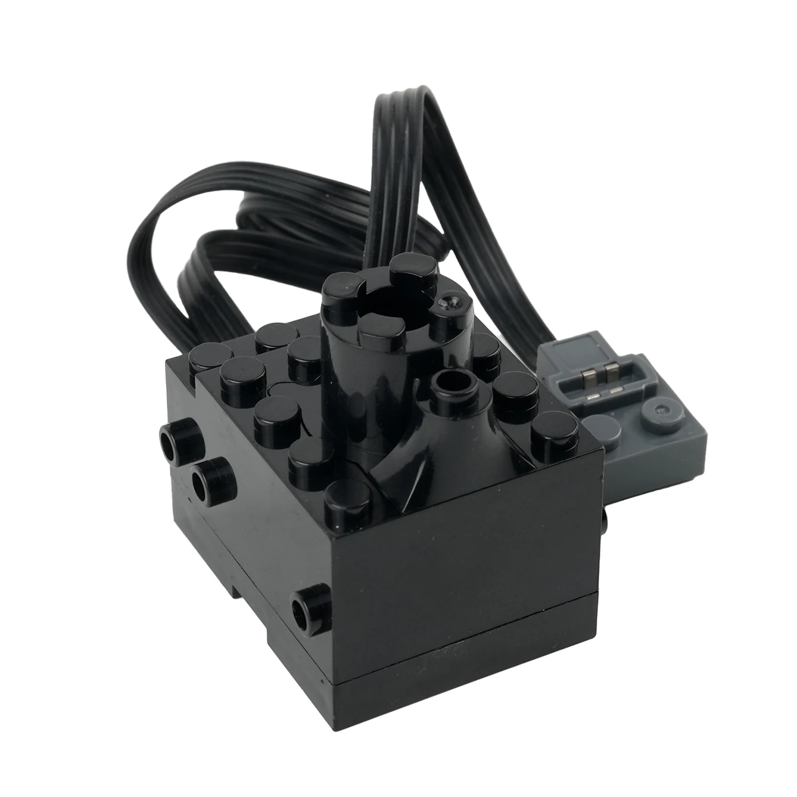 수정 된 분무기 전기 배기 모터 하이테크 빌딩 블록 부품 분무기 조립 벽돌 장난감 DIY 기차/자동차 모델