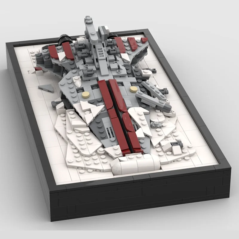 

894PCS MOC Space Battle Victory Death Diorama Model DIY Creative Assembly Building Blocks Display Birthday Gift Collectible Set