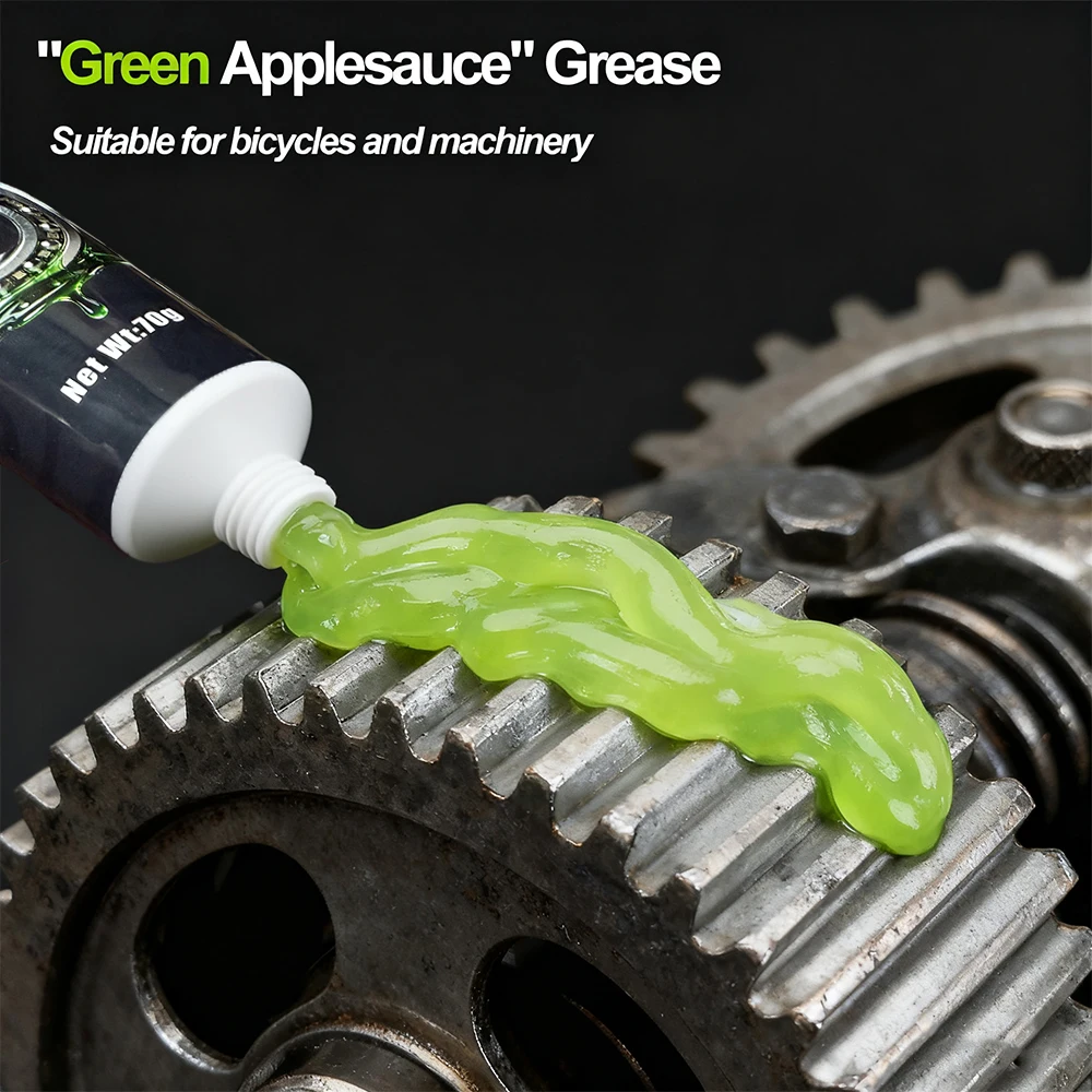 Grasa Premium para bicicleta, 70g, grasa lubricante para cojinetes de Motor, cuenco para Pedal de eje medio, lubricante de mantenimiento de grupo para bicicletas de montaña y carretera