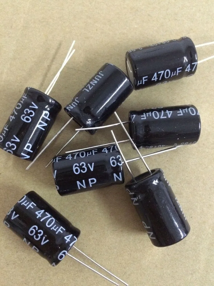 15PCS  63V 470uf NP non-polar audio electrolytic capacitor 63v470uf 16X25mm