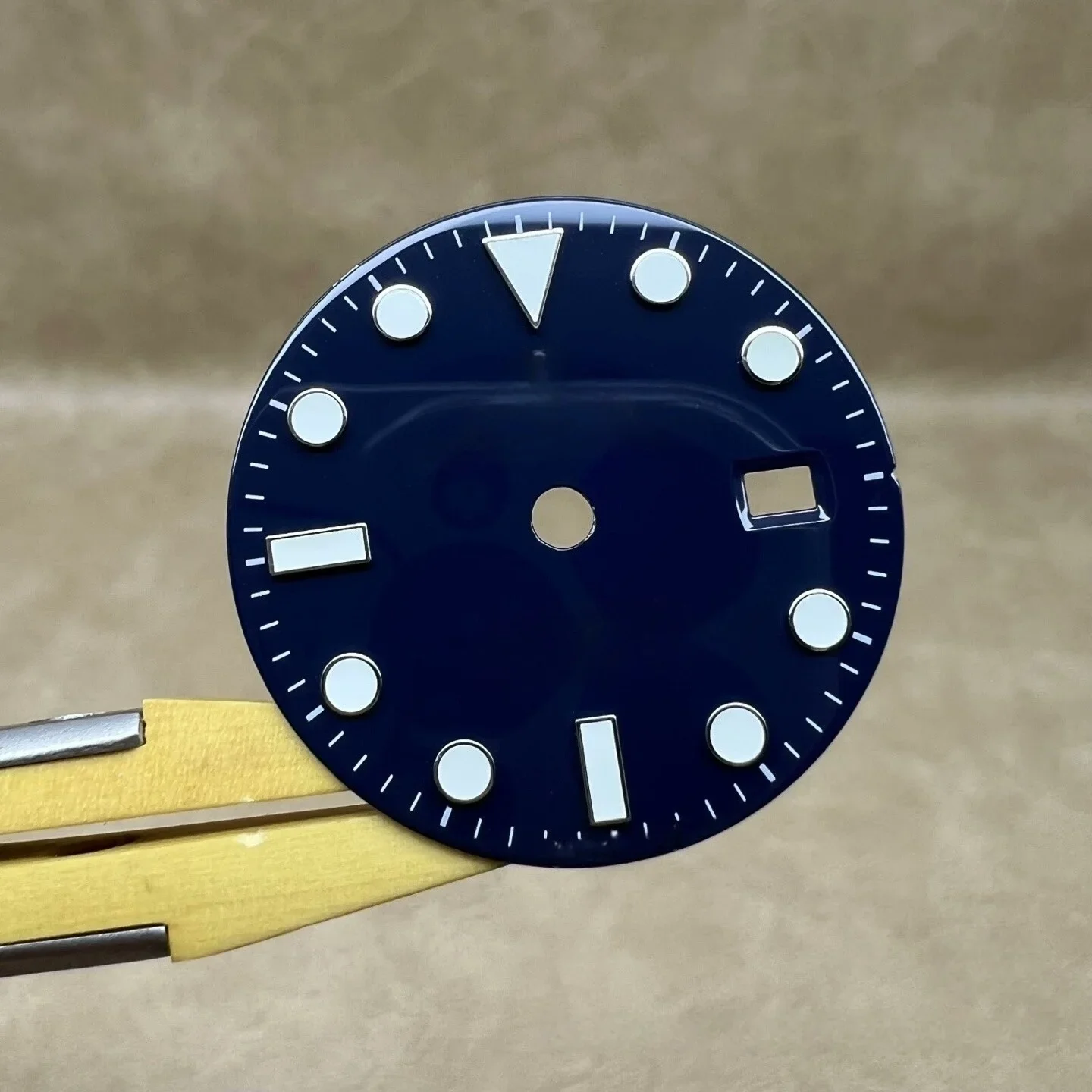 EW factory For RX GMT  blue Watch dial compatible with 3285 movement