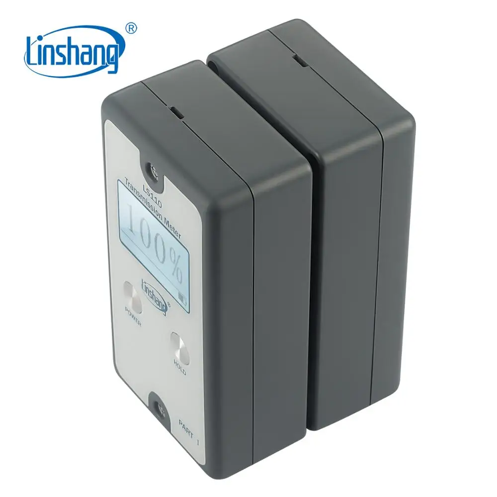 Linshang Split Light Transmittance Meter with 380-760nm visible light transmittance for front windshiled glass meet CIE LS110