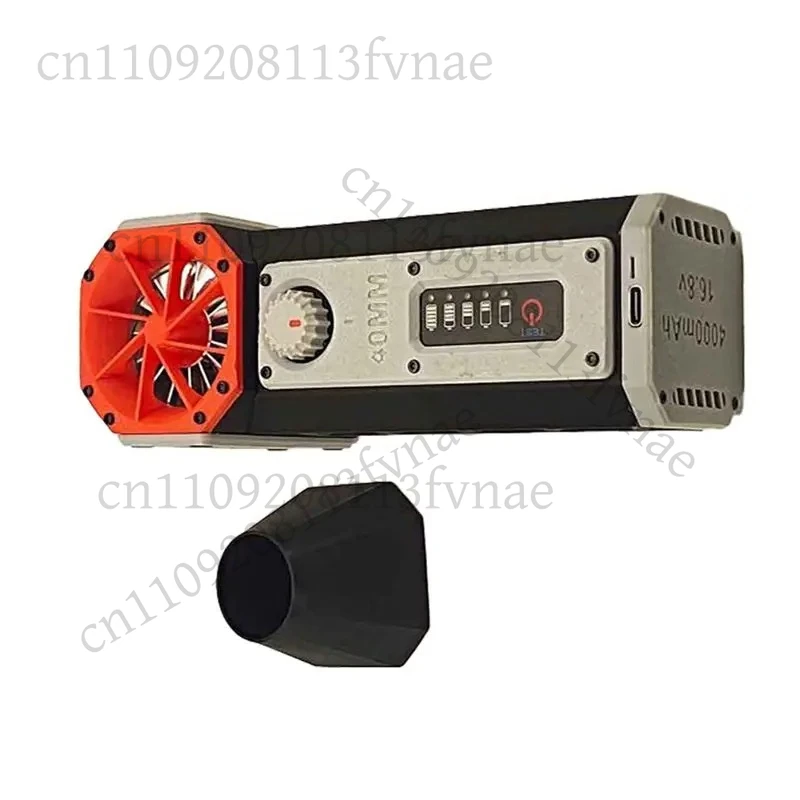 

Hot Trend-Mini Air Blower Handheld Electric Fan 40MM Brushless Motor Violent Blower Wind Speed 56M/S Industrial Duct F