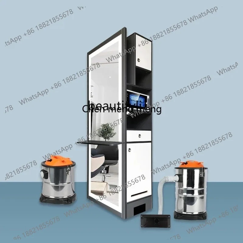 ss26 Sharp Scissors Barber Shop Equipment Full Set Barber Cabinet Hairdressing Dressing Table Integrated Tool Cabinet