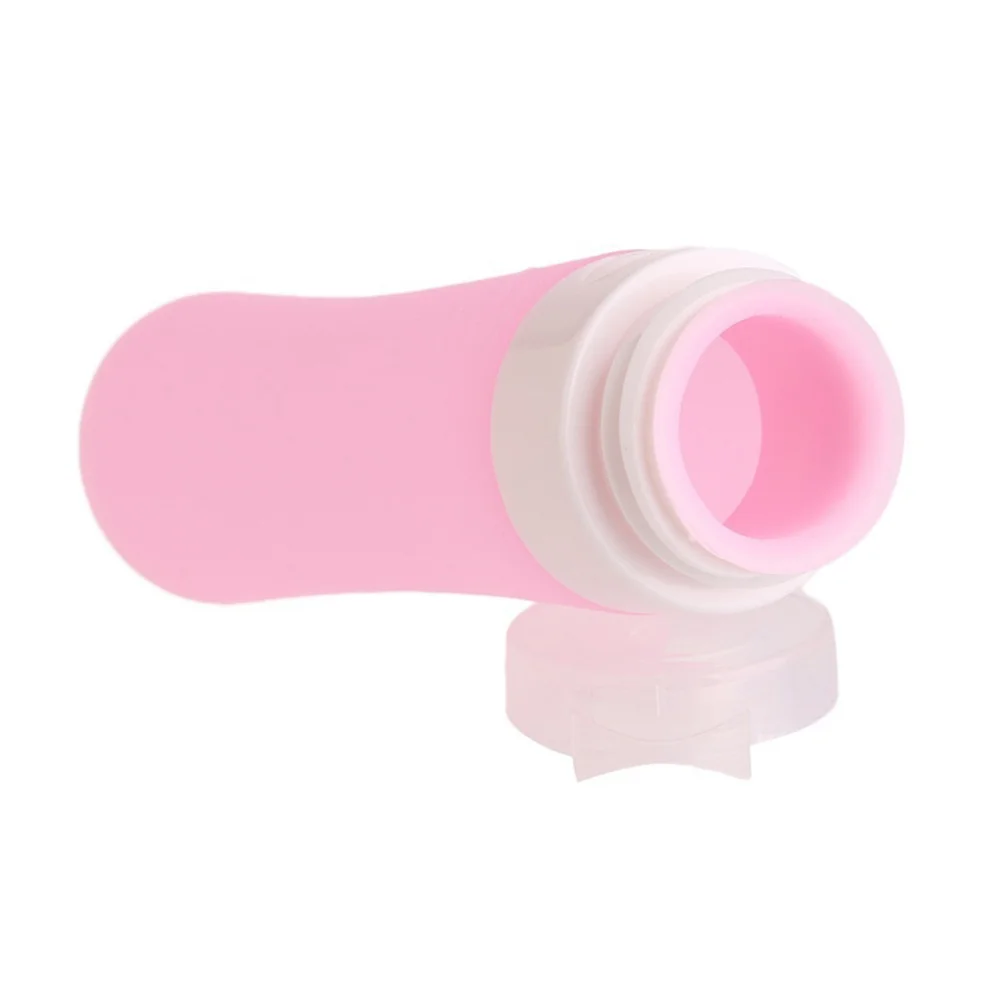 

80Ml Silicone Travel Bottles Reusable Toiletry Containers For Liquid Soap Lotion Essential Oil Refillable Portable Dispensers