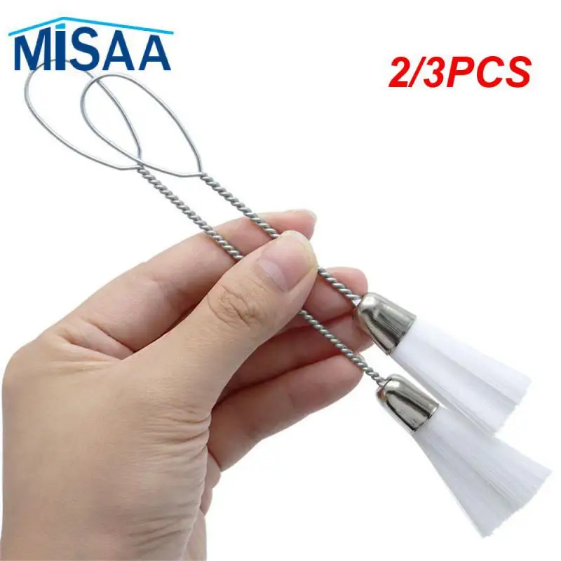 2/3PCS Sewing Machine Cleaning Brush Double Ended Multi-function Stainless Steel Wire Home Supplies Keyboard Clean Brush Tail