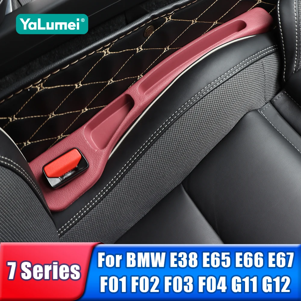 

Car Seat Gap Filler Storage Box For BMW 7 Series E38 E65 E66 E67 F01 F02 F03 F04 G11 G12 730Li 740Li 750Li 760Li Accessories