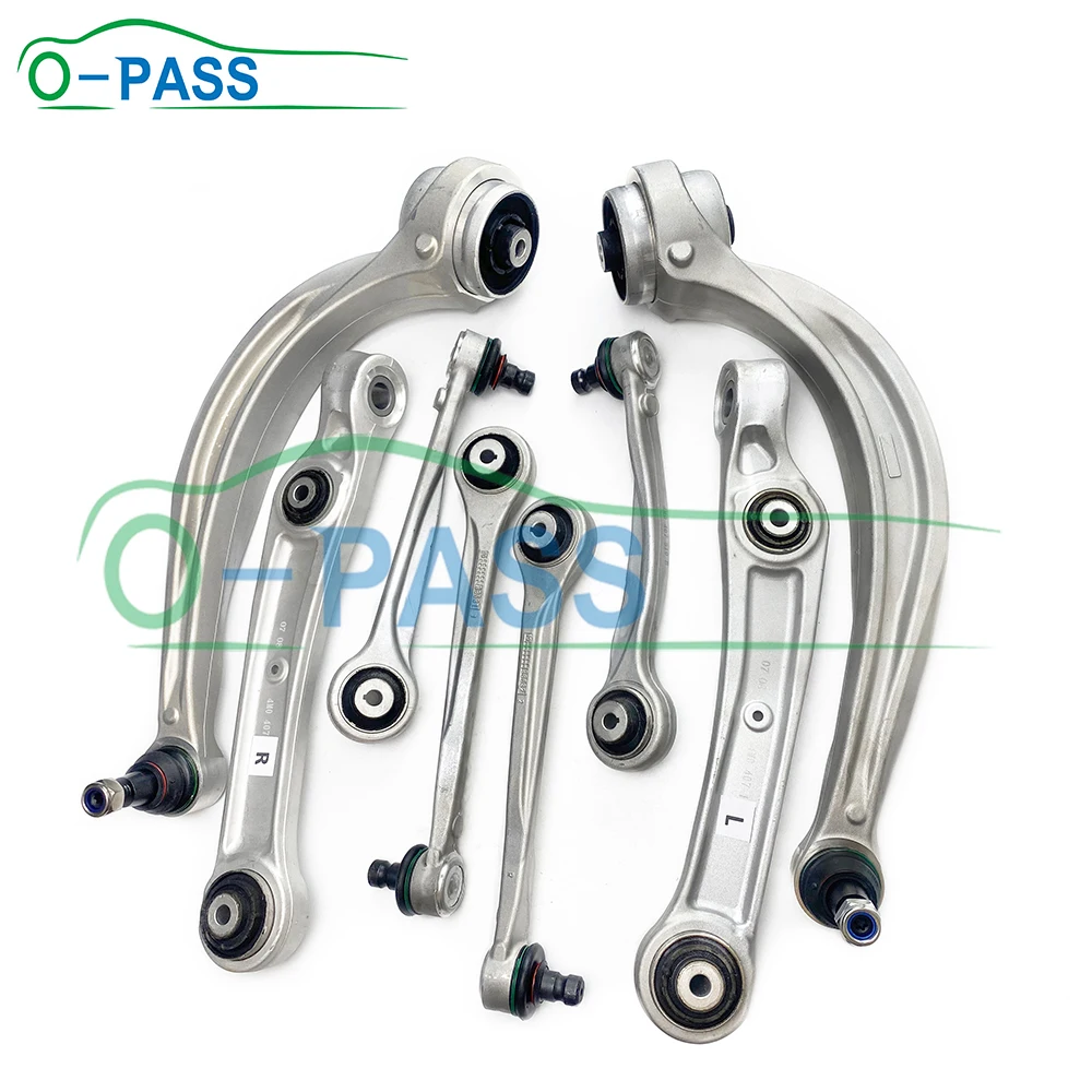 OPASS Front Control Arm set For AUDI A8 D5 Q7 Q8 PORSCHE CAYENNE VW TOUAREG BENTLEY 4M0407693C 4M0407151H 4M0407509C 4M0407505B