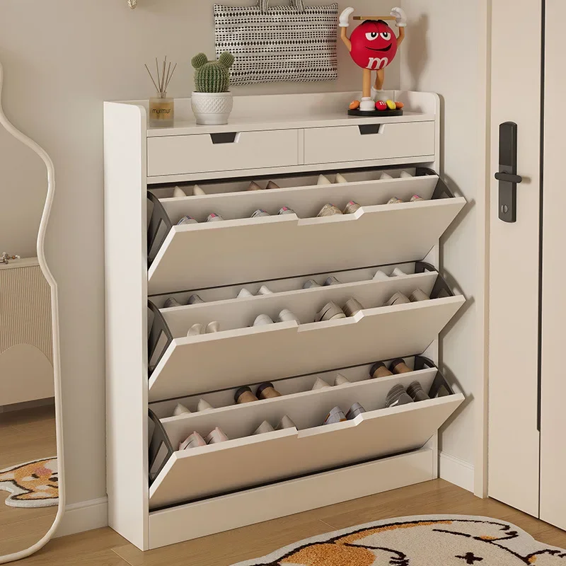 AOLIVIYA Slipping Shoe Cabinet Ultra-thin Household Doorway Entrance Small Apartment Shoe Rack Simple Storage Cabinet