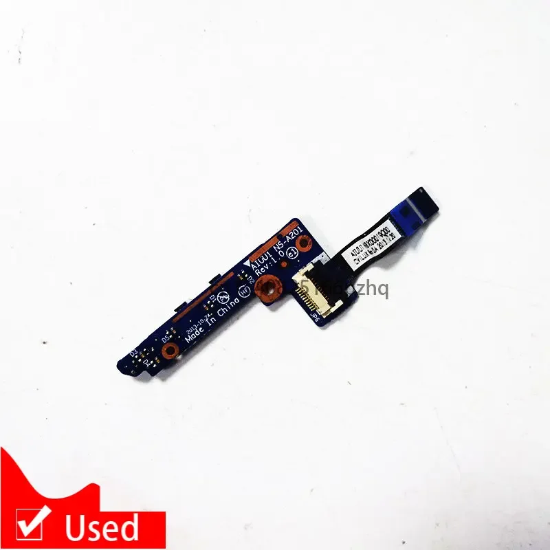 Used  For Lenovo Yoga 2 11 Series AIUU1 NS-A201 Led Power Switch Button Board