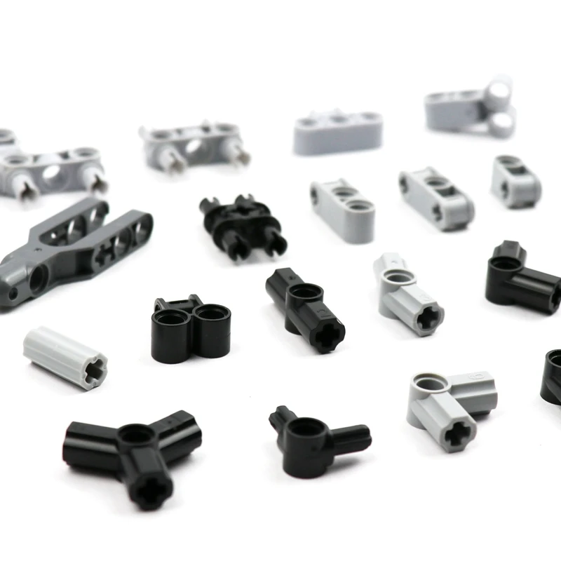 10 قطعة القطع التقنية المحور دبوس موصل فني 15100 63869 48989 32034 اللبنات MOC ألعاب مكعبات تعليمية للأطفال