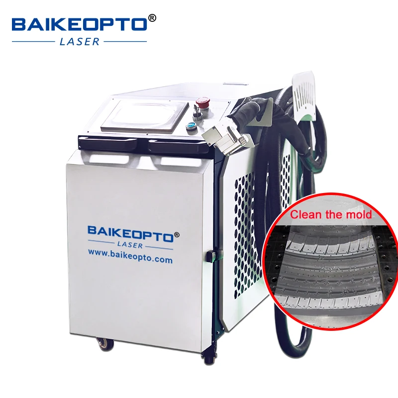 High power laser cleaning machine Fully automatic paint and rust removal equipment Replaces sandblasting Environmentally