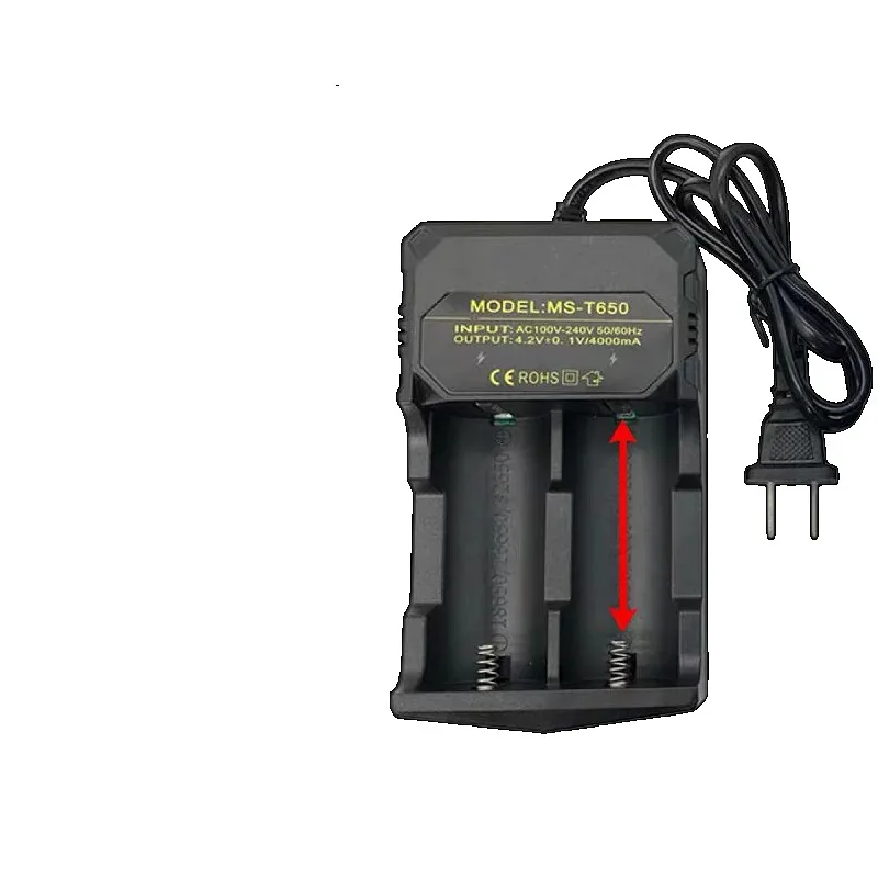 3.7V 3500mAh 18650 Battery For Samsung 35E INR 18650 20A Lithium Lon Battery Replacement External Battery+Charger