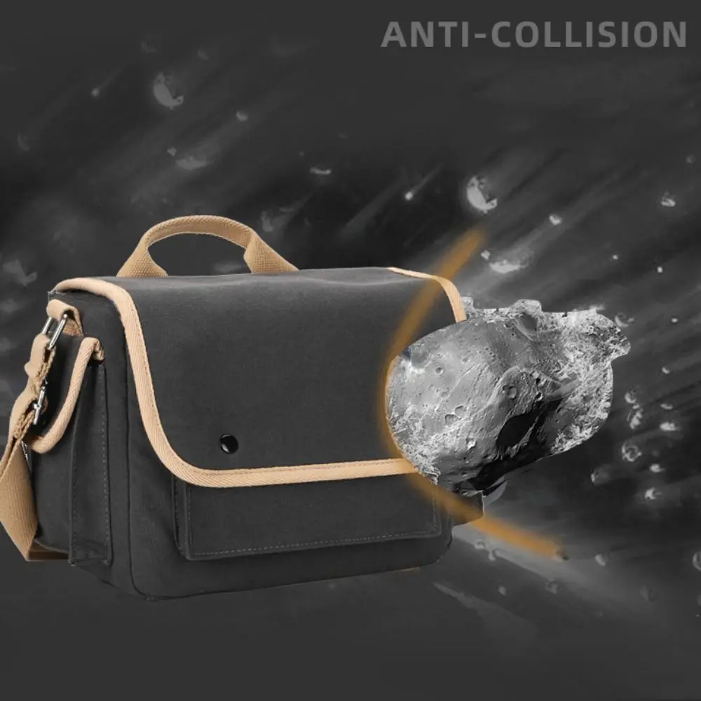 Multi-functional Digital DSLR Camera Bag Waterproof Padded Dividers Camera Storage Bag Adjustable Wear Resistant