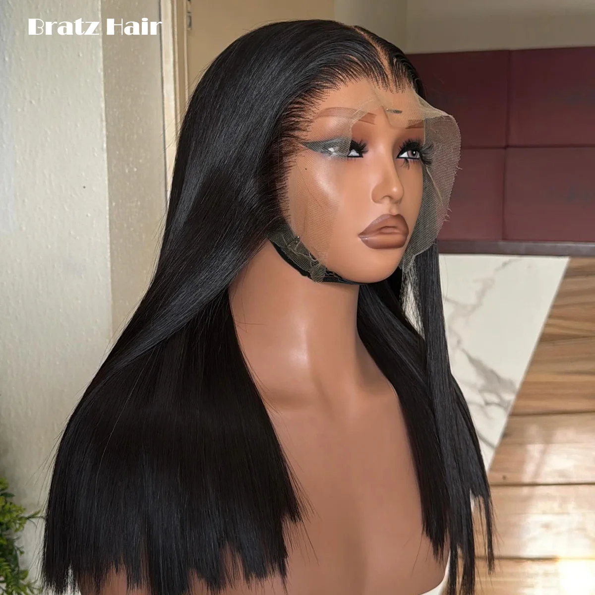 

13x6 13x4 HD Lace Front Straight Wig 4x4 5x5 Closure Straight Human Hair Wigs for Women Glueless Wig Ready to Wear Wig for Woman