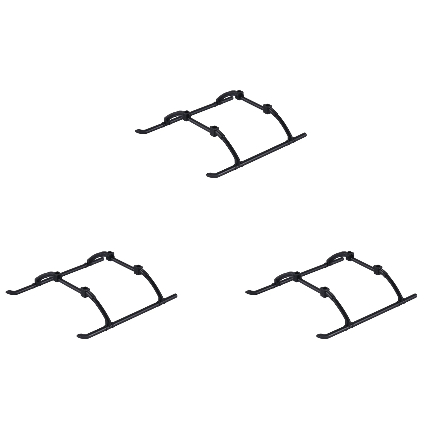 A63T-3Pcs Replacement Parts Plastic C186 Landing Gear For C186 C-186 RC Helicopter Airplane Drone Spare Parts Upgrade Accessorie