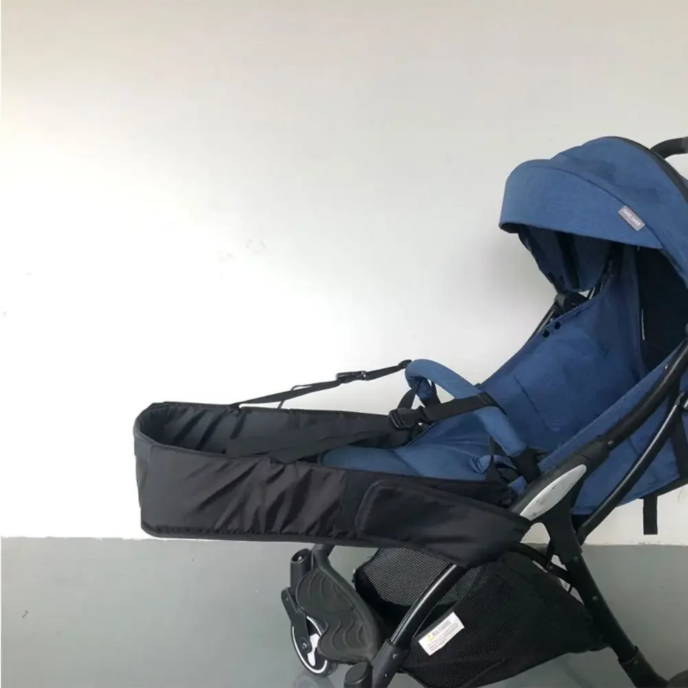 Extended Seat Adjustable Baby Stroller Footrest Cart Leg Rest Feet Extension Accessories Pram Foot Extension Stable Structure