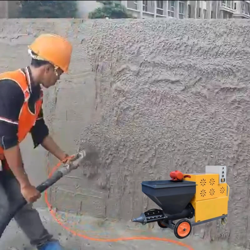

Mortar Sprayer Automatic Wall Cement Spray Plaster Machine 220v 380v Concrete Spraying Machine for Sale Long Warranty 1 Year