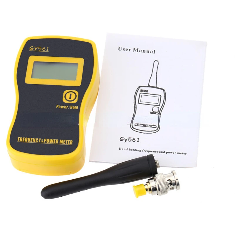 Imagem -03 - Portátil Handheld Frequency Meter Novo Interphone Medição de Energia Instrumento Enviar para Test Line Gy561