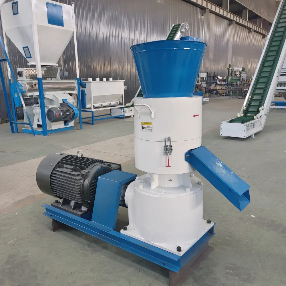 Wholesale Animal Feed Pellet Machine Wood Pellet Machine Fish Feed Pallets Make Machines Steel Feed Pelletizer