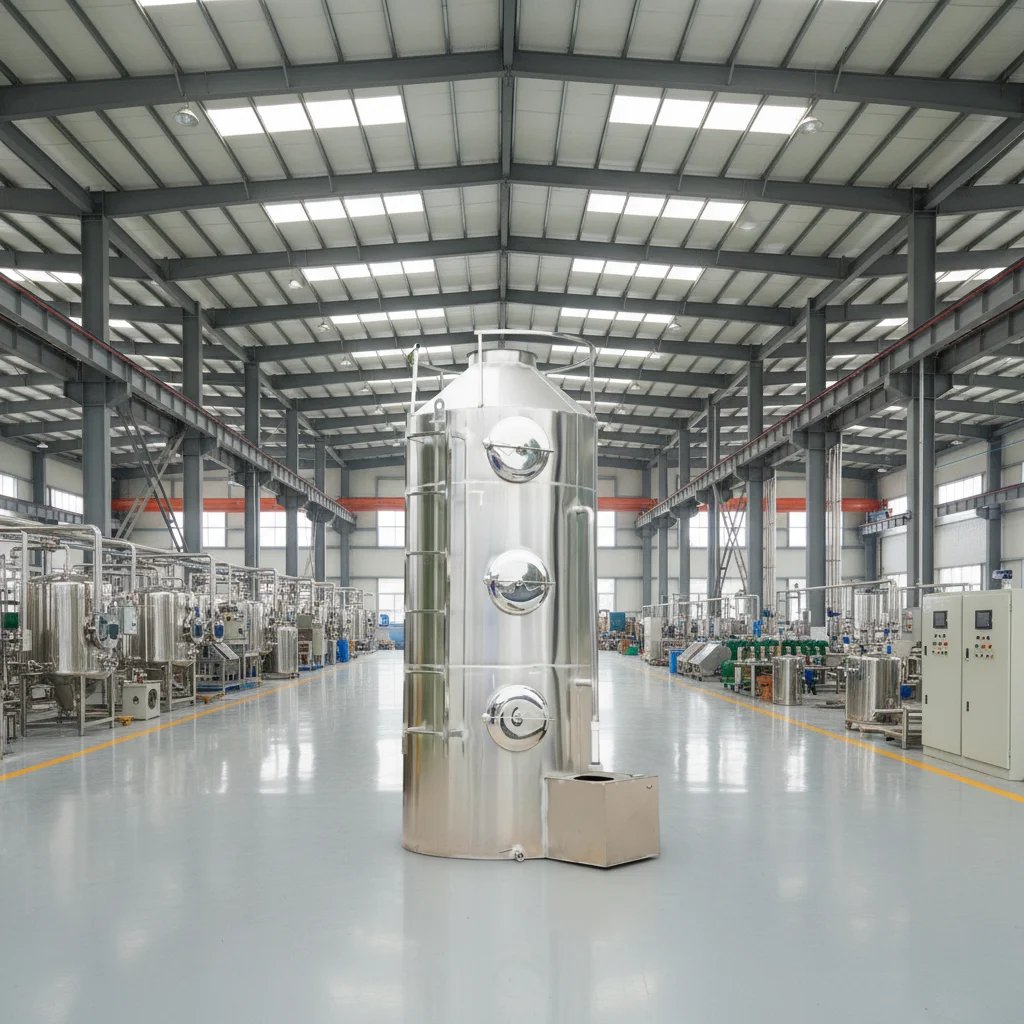 

Customized PP Spray Tower System | High-Efficiency Wet Scrubber for Industrial Waste Gas & Fume Purification