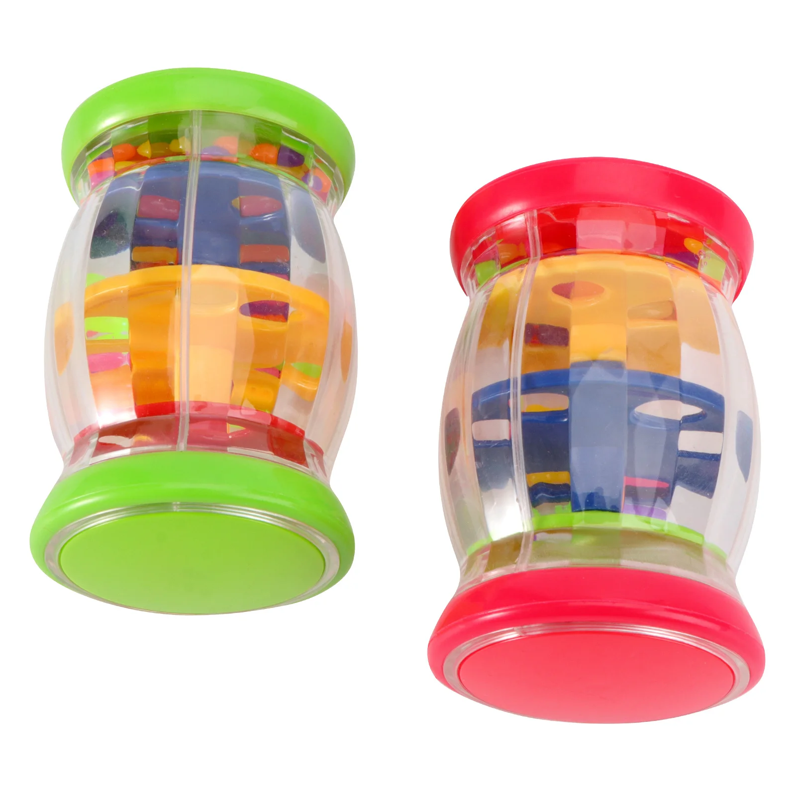 2Pcs Infant Rain Sound Rattle Rainmaker Handshake Grasping Early Music Learning Educational Plaything