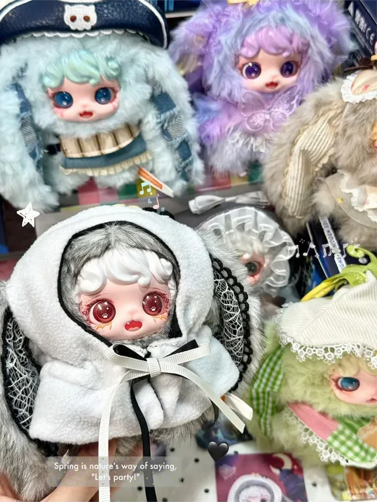 

Genuine Mioco BUNNY DREAMHOUSE Series Blind Box Anime Action Figure Kawaii Vinyl Plush Dolls Mystery Box Gift Toys ﻿