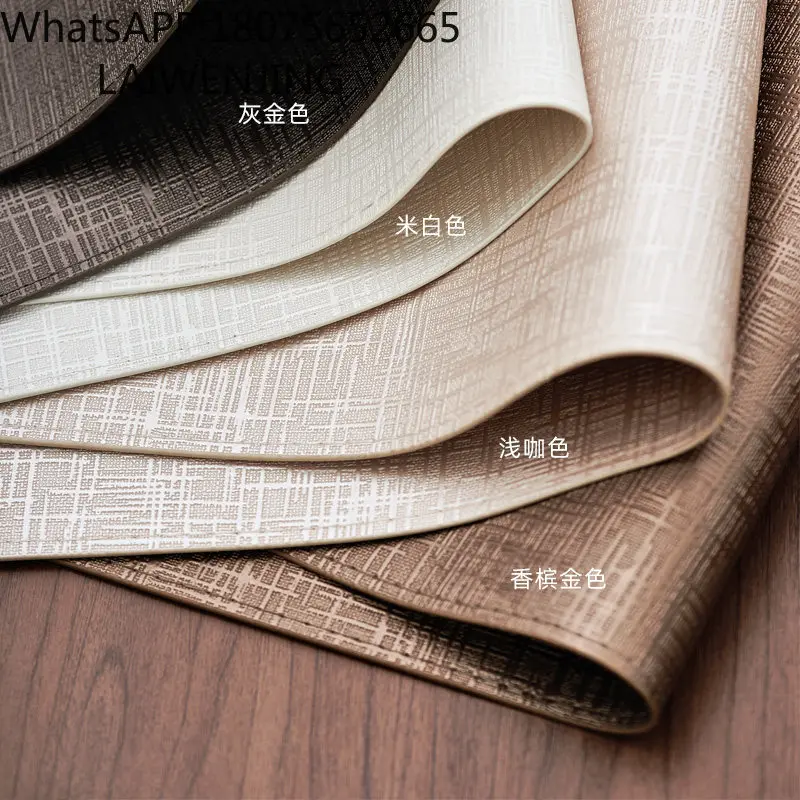 Picture 5: Leather placemat high temperature oven mitts tableware western food mat dining table dining room insulation mat
