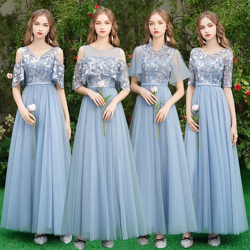 

Maids of Long Gown Women's New 2024 Ele Slimming Formal Dr Sister's up Skirt High Waist A-Line Skirt