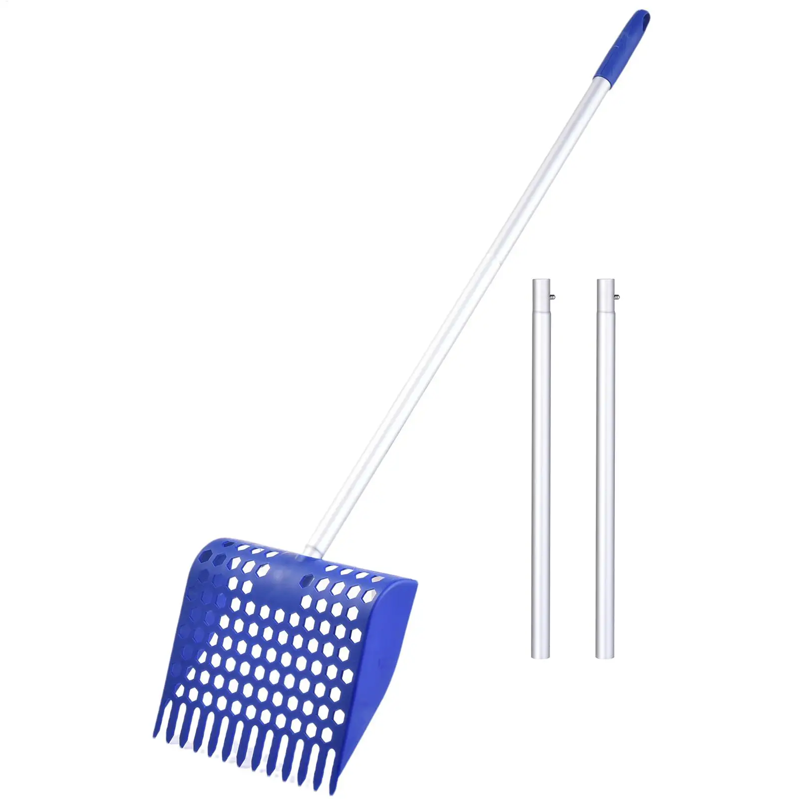 2 in 1 chicken manure shovel rake with detachable handle Chicken manure shovel for cleaning chicken coops pet manure