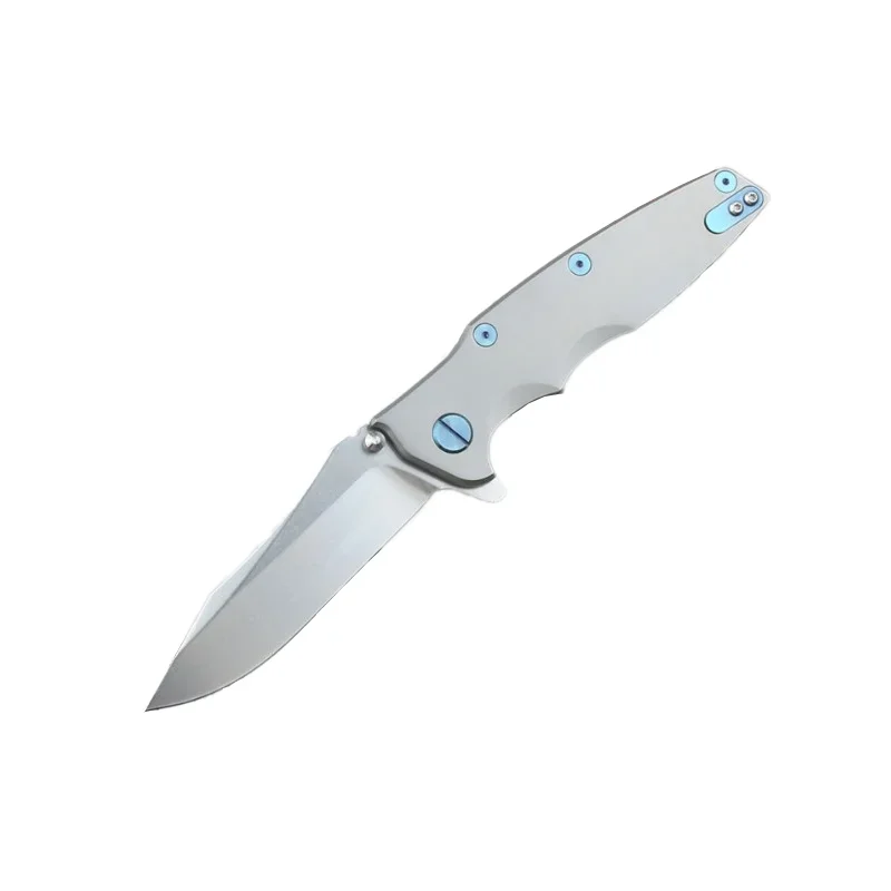 

Paodin Folding Knife CTS-204P Blade Ceramic Bearing Titanium Handle Tactical Hunting Camping EDC Survival Tool Knives