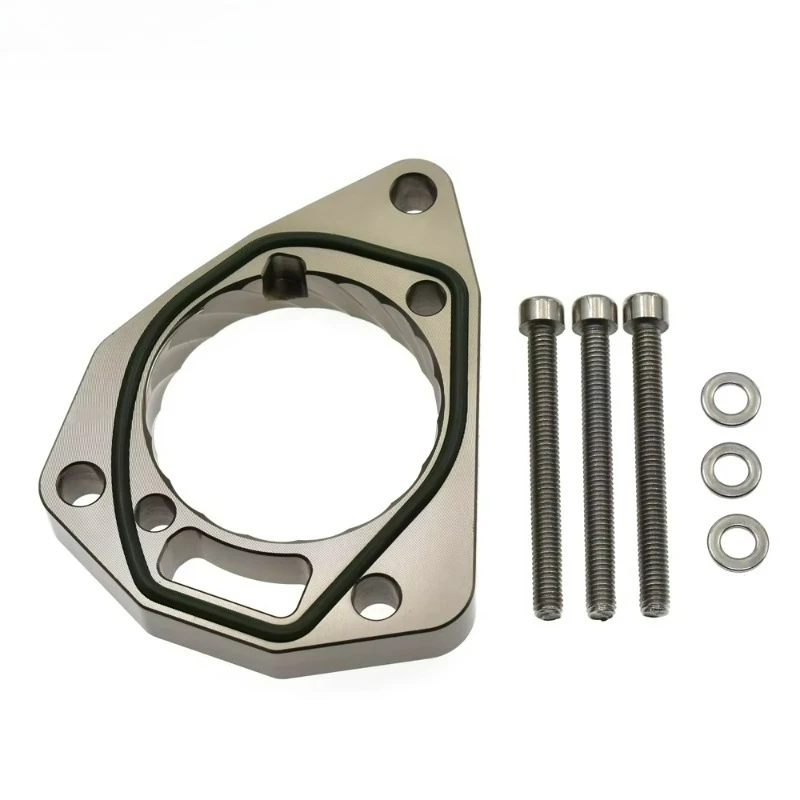 Aluminum Racing Intake Manifold Adapter Throttle Body Spacer Kit for Toyota Previa 2.0L 2000-2005
