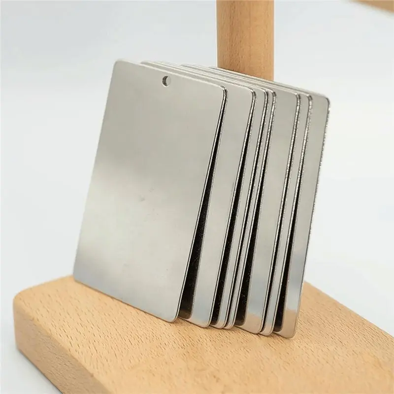 REST Metal Plant Label Tree Tags Garden Label Tag Outdoor Metal Label Stamping Blanks 50 Pack