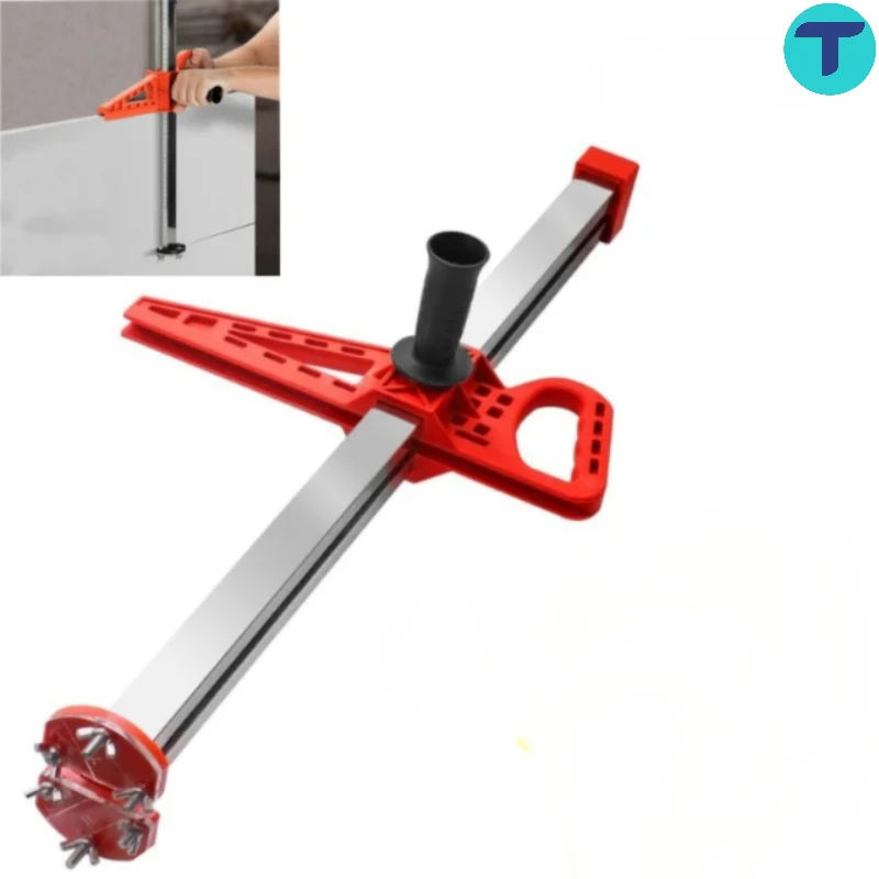 T Woodworking Gypsum Board Cutting Tool Stainless Steel Dust-free Cutting Artifact Precise Positioning Fast Cutting DIY Tool