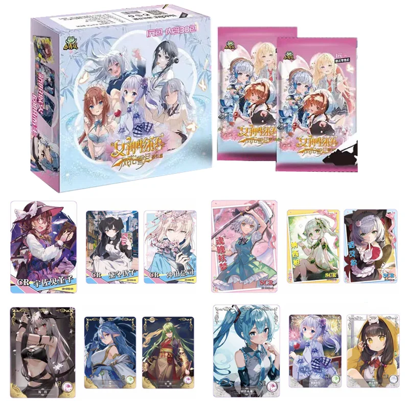 Kolekcja losรณw bogini Monogatari postaฤ z Anime prezent urodzinowy dla dzieci karty kolekcjonerskie bitwy marynarza