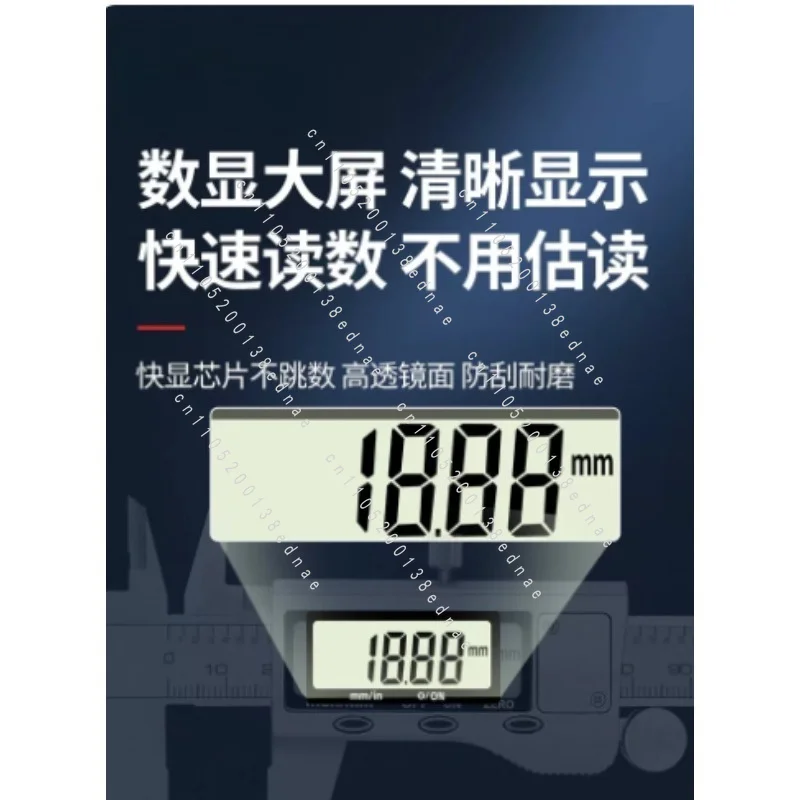 Large Range Vernier Caliper 0-500-600-1000mm Extended Measuring Claw Measuring Ruler High Precision Stainless Steel Caliper