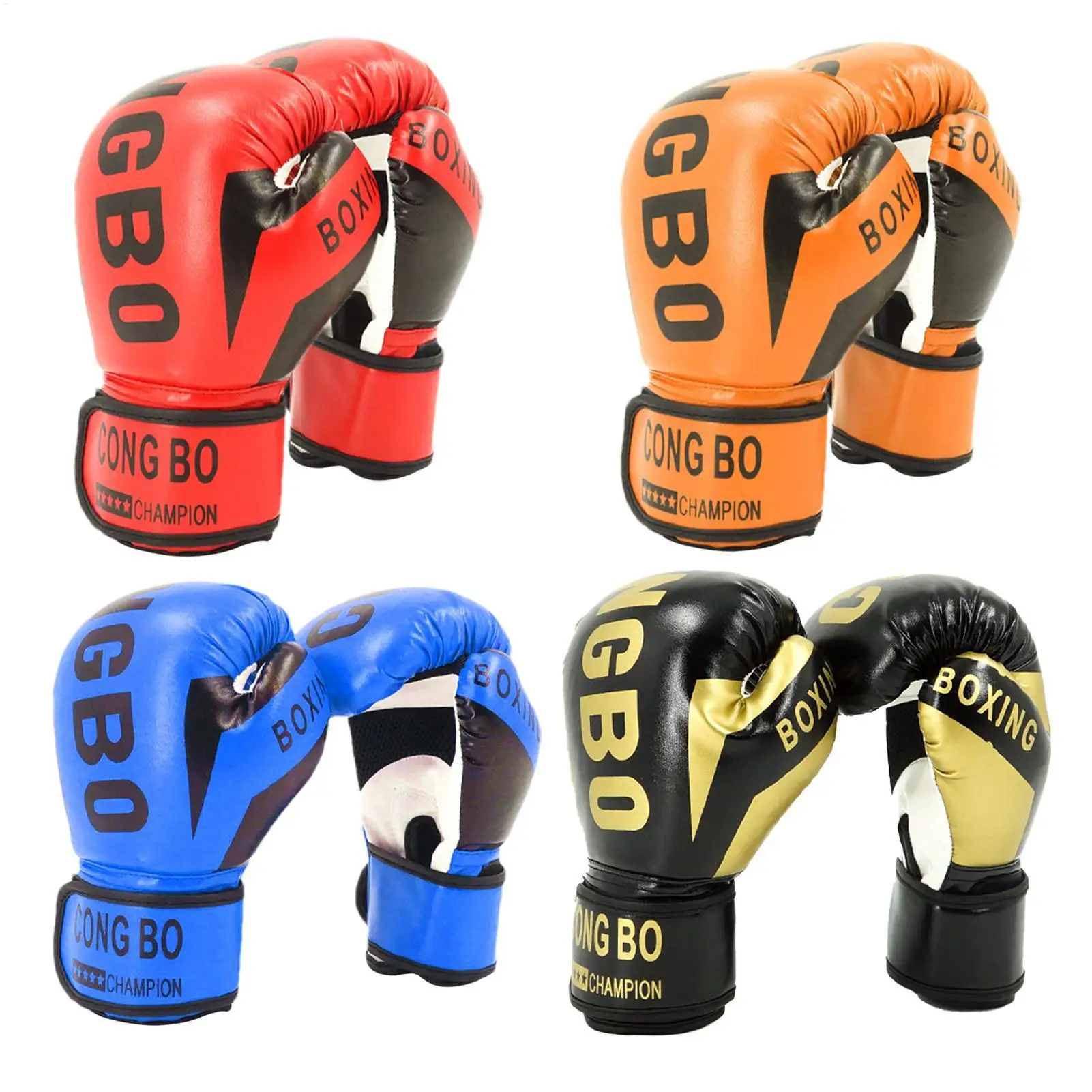 1 Pair Punching Training Workout Fight Exercise Mitts Kids Leather Boxing Gloves Kids Children Train Gym Glove Hand Protector