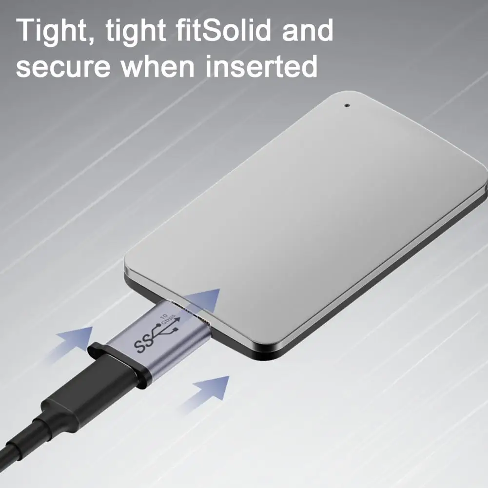 Usb 3.2 Hard Disk Adapter Efficient High-speed Data Transfer with Two-way Type-c to Micro B Hard Disk Adapter A for Connectivity